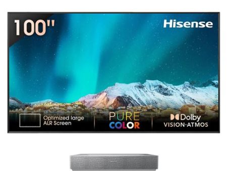 Videoprojetor Hisense 100L5HD 100  Ultra HD 4K Laser Smart TV Soft Screen Online