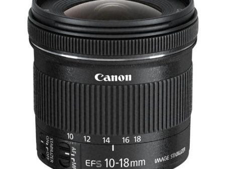 Objetiva Canon EF-S 10-18mm F4.5-5.6 IS STM Supply