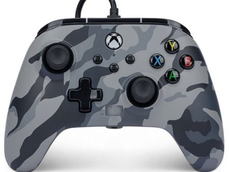 Comando Xbox PowerA com fios Enhanced - Arctic Camo Fashion