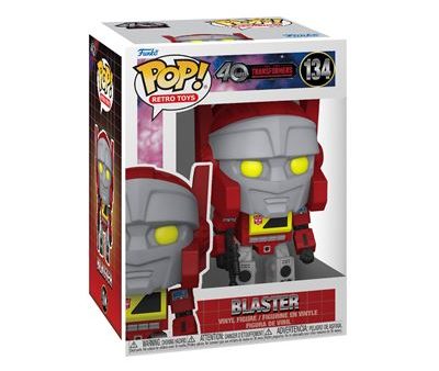 Funko Pop! RetroToys Figura de Vinyl Transformers: Blaster - 134 Online Hot Sale