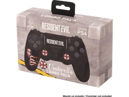 Silicone para Comando PS4 Blade + Grips Resident Evil Umbrella Online now