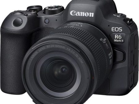 Máquina Fotográfica Mirrorless Canon EOS R6 Mark II Full-Frame + RF 24-105mm F4-7.1 IS STM For Sale