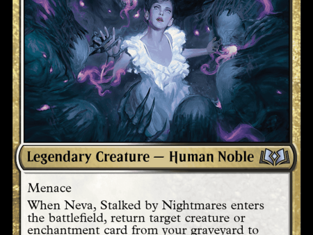 Neva, Stalked by Nightmares [Wilds of Eldraine] on Sale