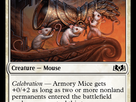 Armory Mice [Wilds of Eldraine] Discount