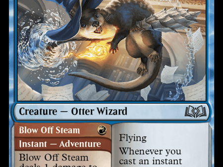 Frolicking Familiar    Blow Off Steam [Wilds of Eldraine] For Cheap