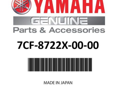 Yamaha - Wire, lead 5 - 7CF-8722X-00-00 Hot on Sale