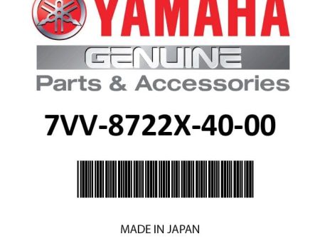 Yamaha - WIRE, LEAD 5 - 7VV-8722X-40-00 Online Hot Sale